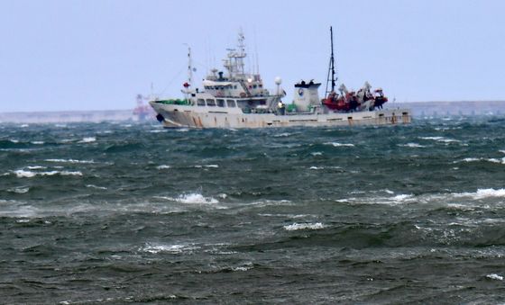 강풍 주의보 발령된 경북 동해안
