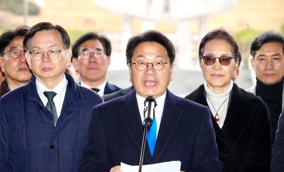 '통합특별시' 국회 본회의 통과 입장 밝히는 강기정