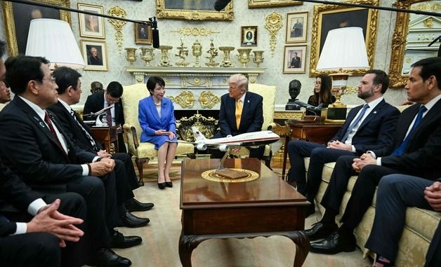 트럼프·다카이치, 미일 정상회담