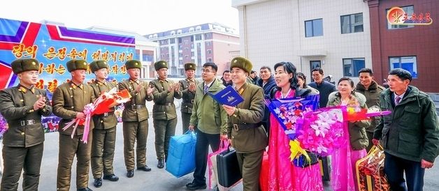 새별거리 입주 시작한 북한의 러시아 파병군 유가족들