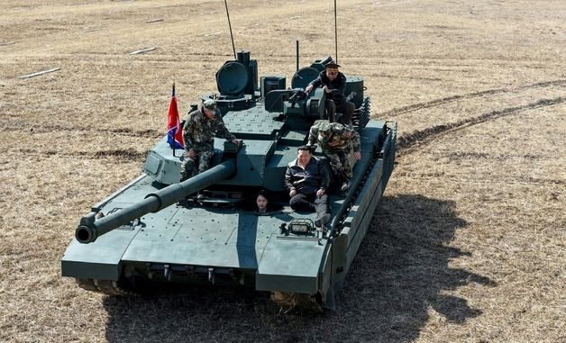 북한, 신형 탱크부대 대남 침투 훈련 진행