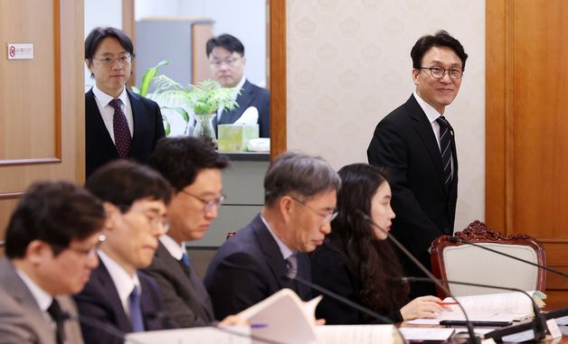 국가지식재산위원회 회의 참석하는 김민석 국무총리