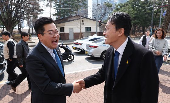 짜장면 회동 나선 박찬대·박주민