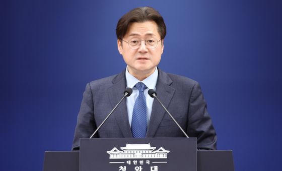 홍익표 정무수석, 서울-양평 고속도로 사업 관련 브리핑