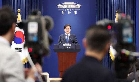 홍익표 정무수석, 서울-양평 고속도로 사업 브리핑