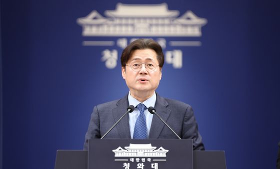 홍익표 정무수석, 서울-양평 고속도로 사업 관련 브리핑