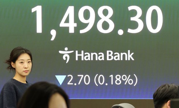 환율, 이란 전쟁 종전 기대에 하락…2.70원 내린 1,498.30원