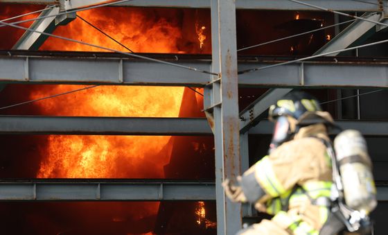 대전 공장 화재로 국가소방동원령