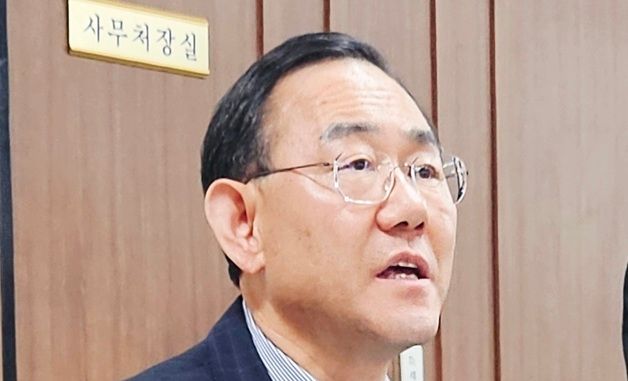 대구시장 공천 입장 밝히는 주호영