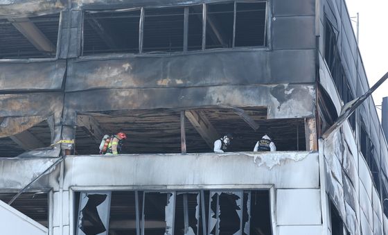 인명 피해 발생한 대전 화재 현장 합동감식