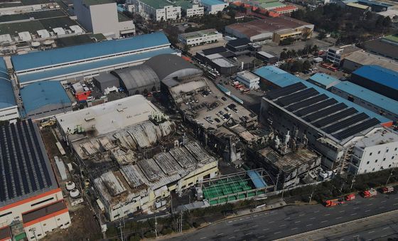 화마가 지나간 흔적