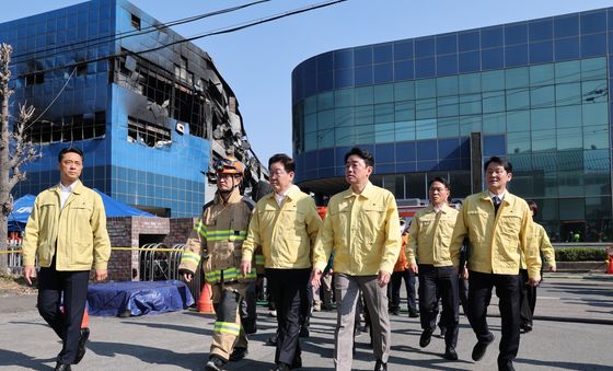 피해 상황 살피는 이재명 대통령