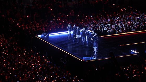 광화문 무대에 선 BTS