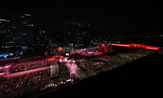 광화문광장 달군 BTS의 귀환