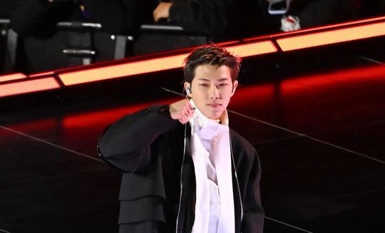 BTS RM의 부상 투혼