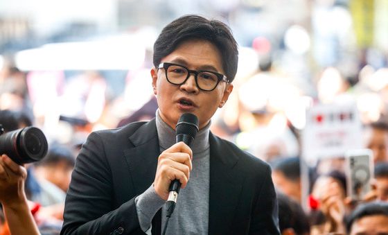 경동시장 찾은 한동훈