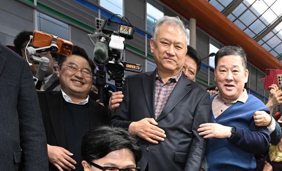 상인과 소통 나선 한동훈