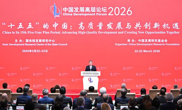 [포토] 발언하는 리창 中총리