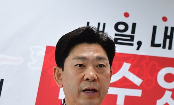 입장 밝히는 박용선 후보