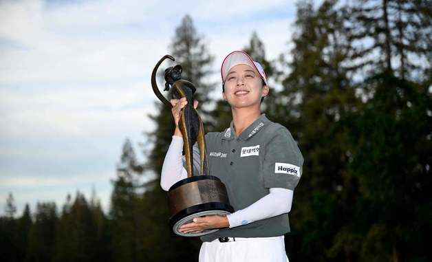 김효주, LPGA 파운더스컵 '와이어투와이어 우승'