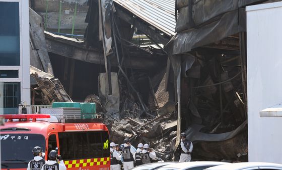 처참한 그날의 흔적