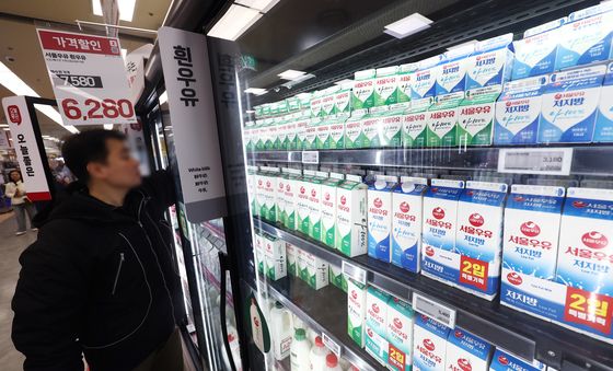 지난해 국내 1인당 흰우유 소비량 40여년 만에 최저