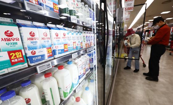 지난해 국내 1인당 흰우유 소비량 40여년 만에 최저