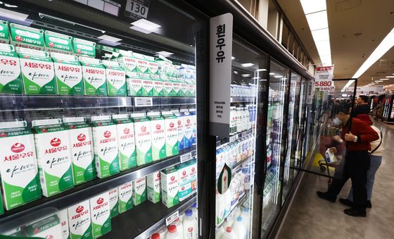 40여년 만에 최저 수준 보인 흰 우유 소비량