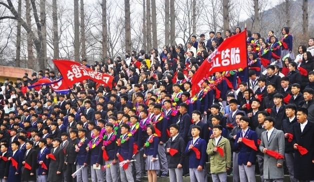 北 황해남도 고등학생들 "조국을 총대로 수호할 굳은 의지" 선전