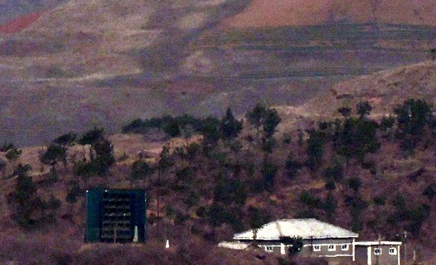 여전히 남아있는 대남 확성기