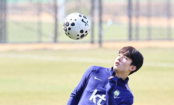 훈련하는 양민혁