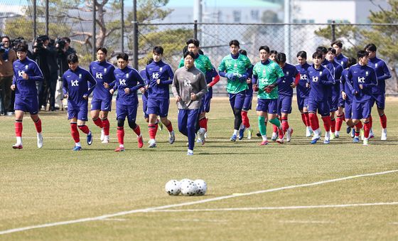 U-23 축구대표팀, 아시안게임 우승 위한 담금질 시작