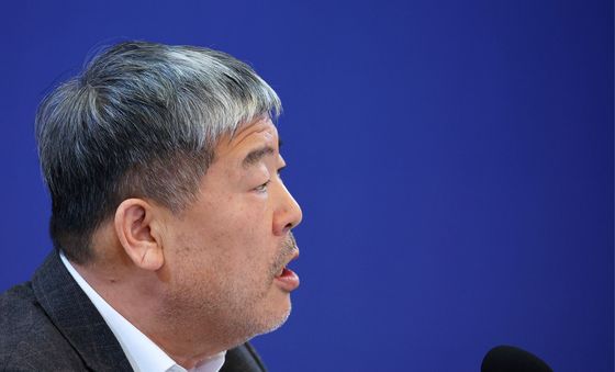 한국노총 초청간담회 발언하는 김동명 위원장