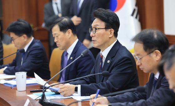 발언하는 김민석 국무총리