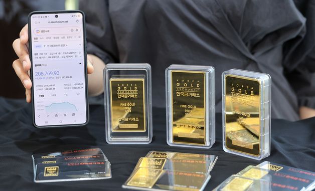 흔들리는 국내 금값