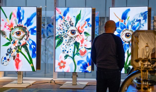 LG전자, 美 뉴욕 백화점 '쁘렝땅'서 올레드 TV 특별 전시