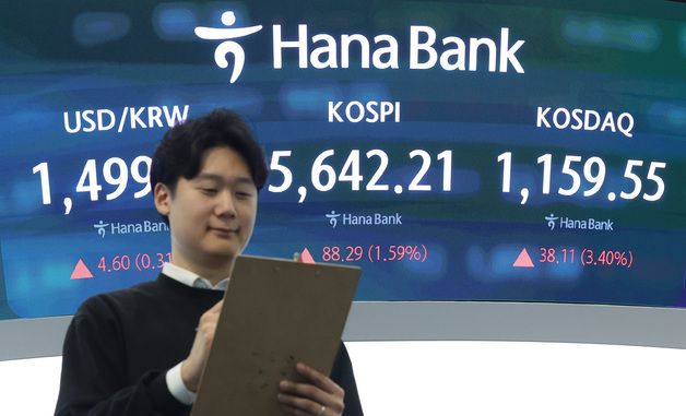 코스피, 중동상황 리스크 해소 기대감에 이틀 연속 상승