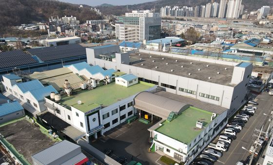 작업 진행하는 안전공업 대화공장