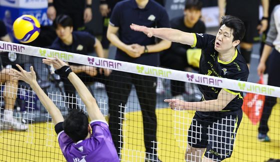 나경복, 공격이다!