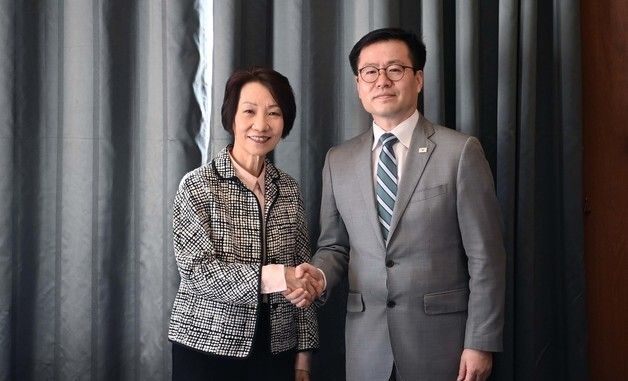 여한구 통상본부장, 싱가포르 통상산업부 무역관계 장관 면담