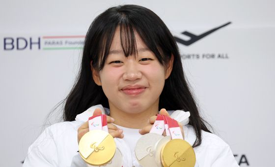 김윤지, 동계패럴림픽 MVP 기자회견