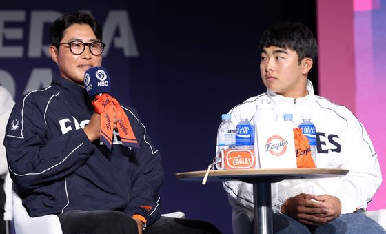 각오를 밝히는 채은성