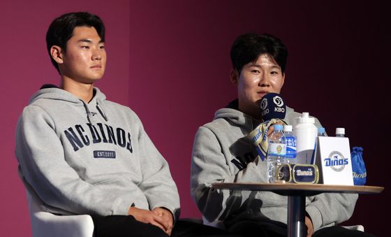 각오를 밝히는 박민우