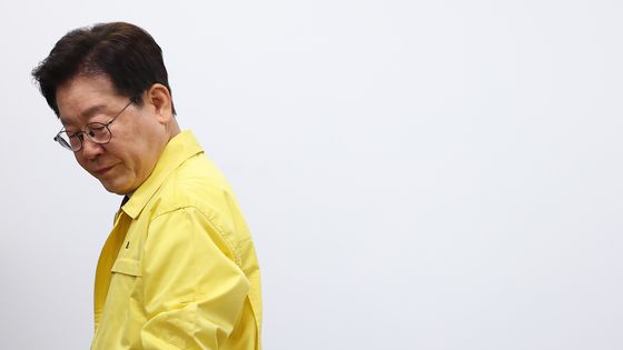 현장간담회 참석하는 이재명 대통령