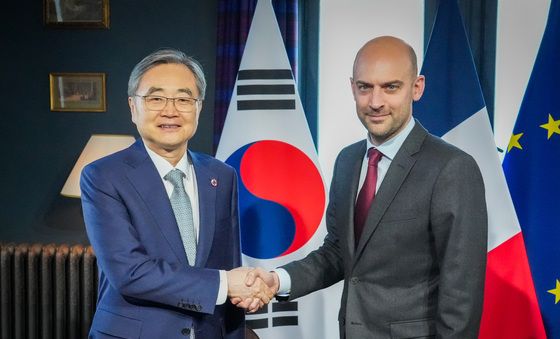조현 장관, 한-프랑스 외교장관 회담