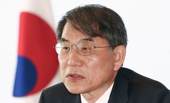 선거자문회의서 인사말 하는 노태악 위원장