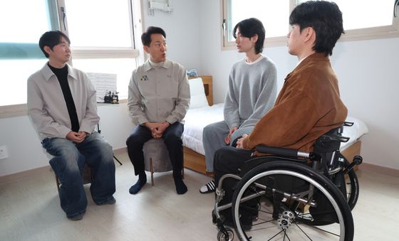 서해수호의 날 맞아 청년부상제대군인 만난 오세훈