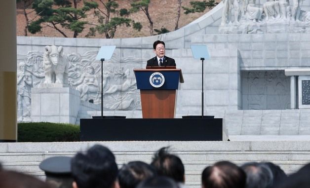 이재명 대통령, 제11회 서해수호의 날 기념식