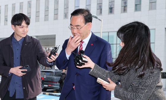 '공천 컷오프 효력정지' 가처분 심문 출석하는 주호영