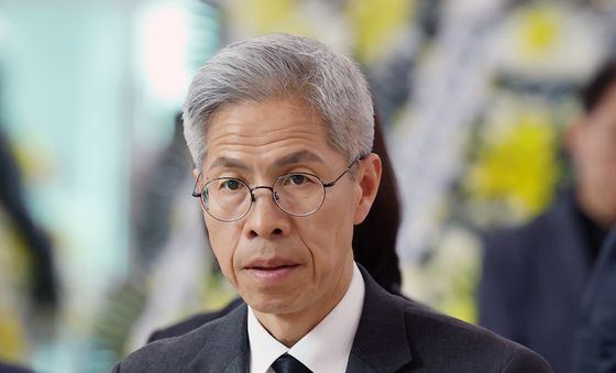 합동분향소 조문하는 권영국 정의당 대표